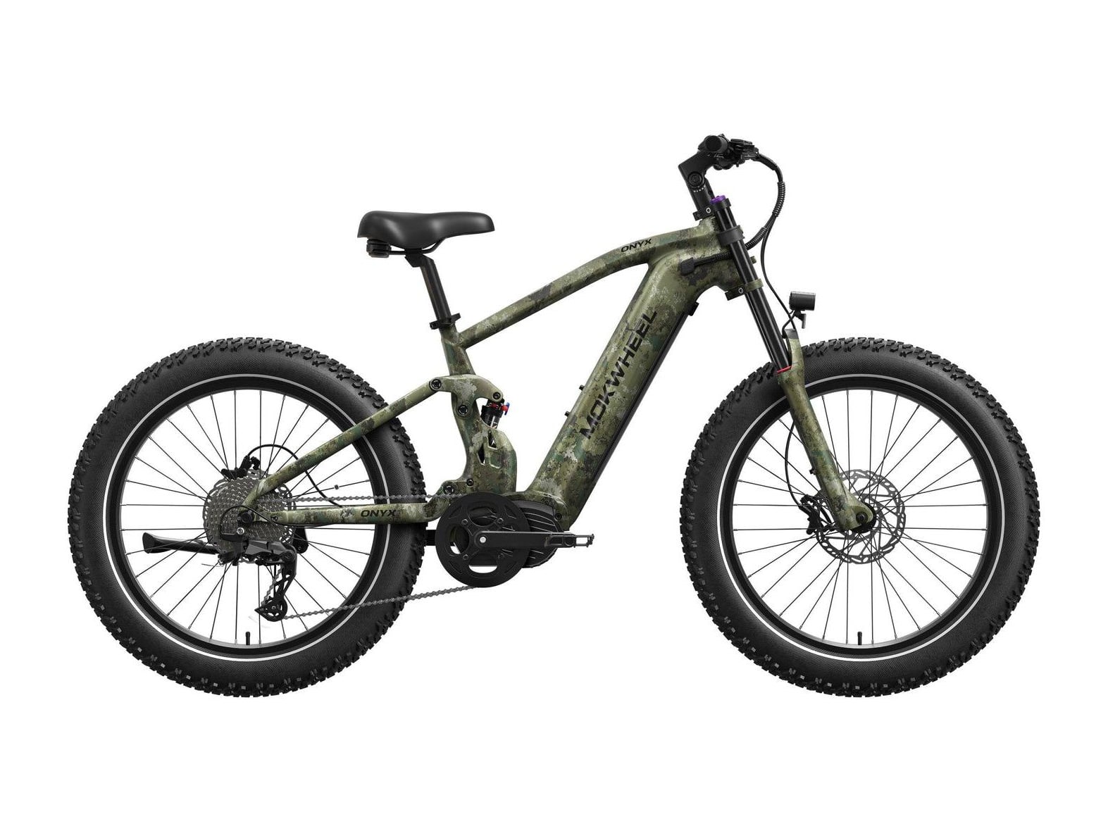 Mokwheel - Onyx Jungle Camo Electric Bikes