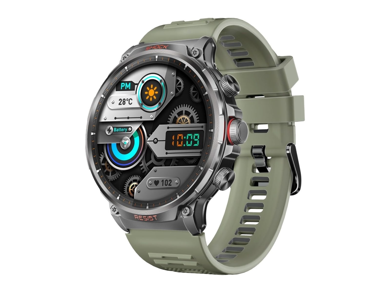 Promate - XWatch-R20 Smart Watches - Midnight Green