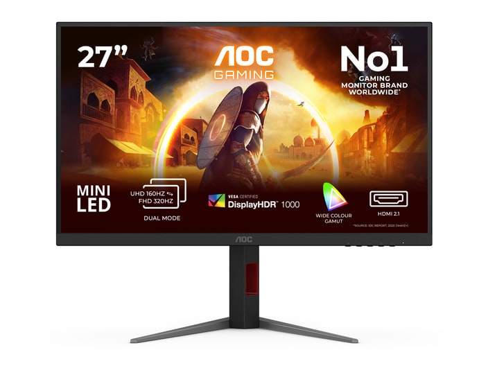 AOC - 27" U27G4XM 4K UHD 160Hz Gaming Monitors (EU)