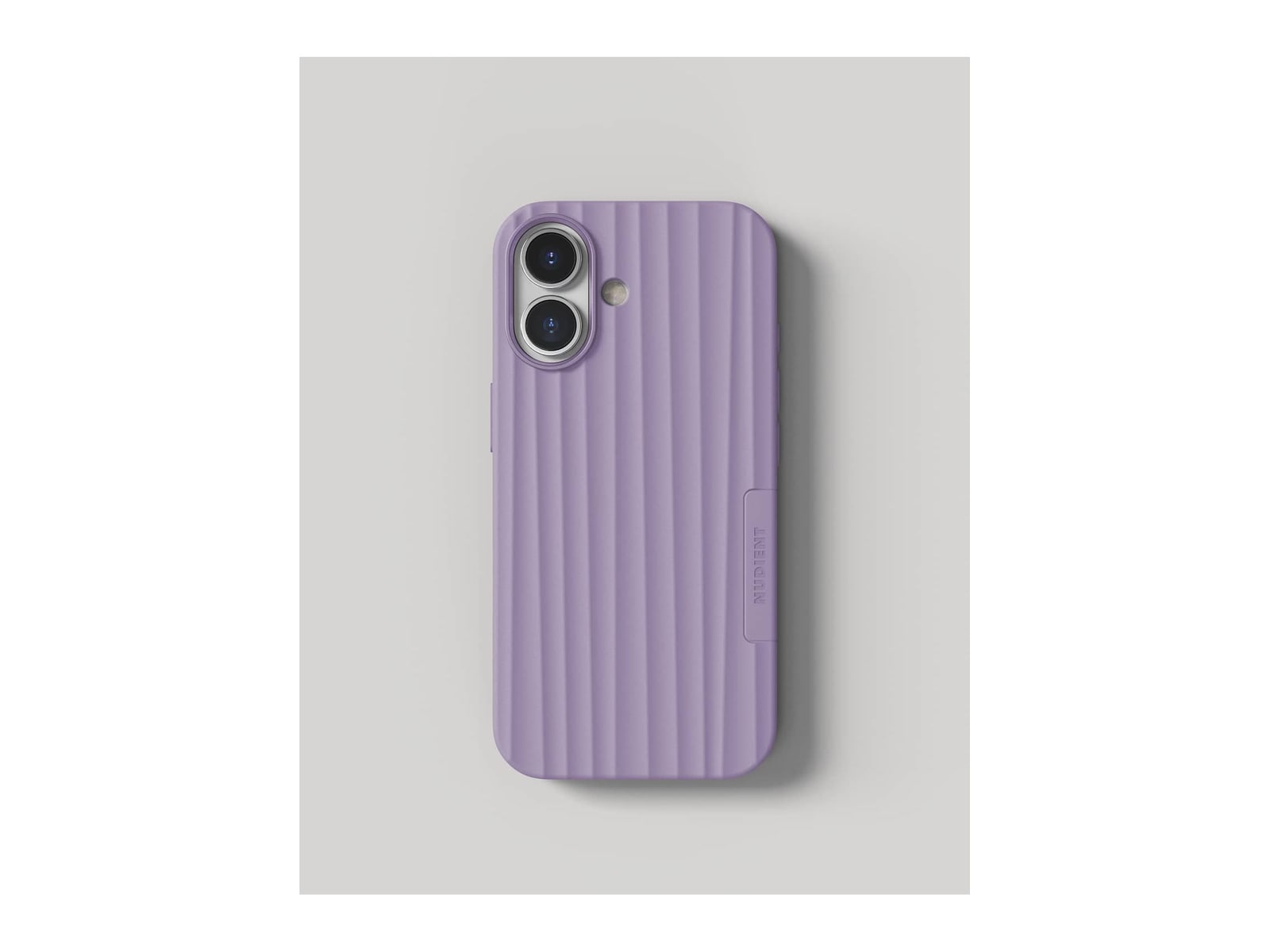 Nudient - Bold Case with MagSafe for iPhone 17 - Lupine Purple