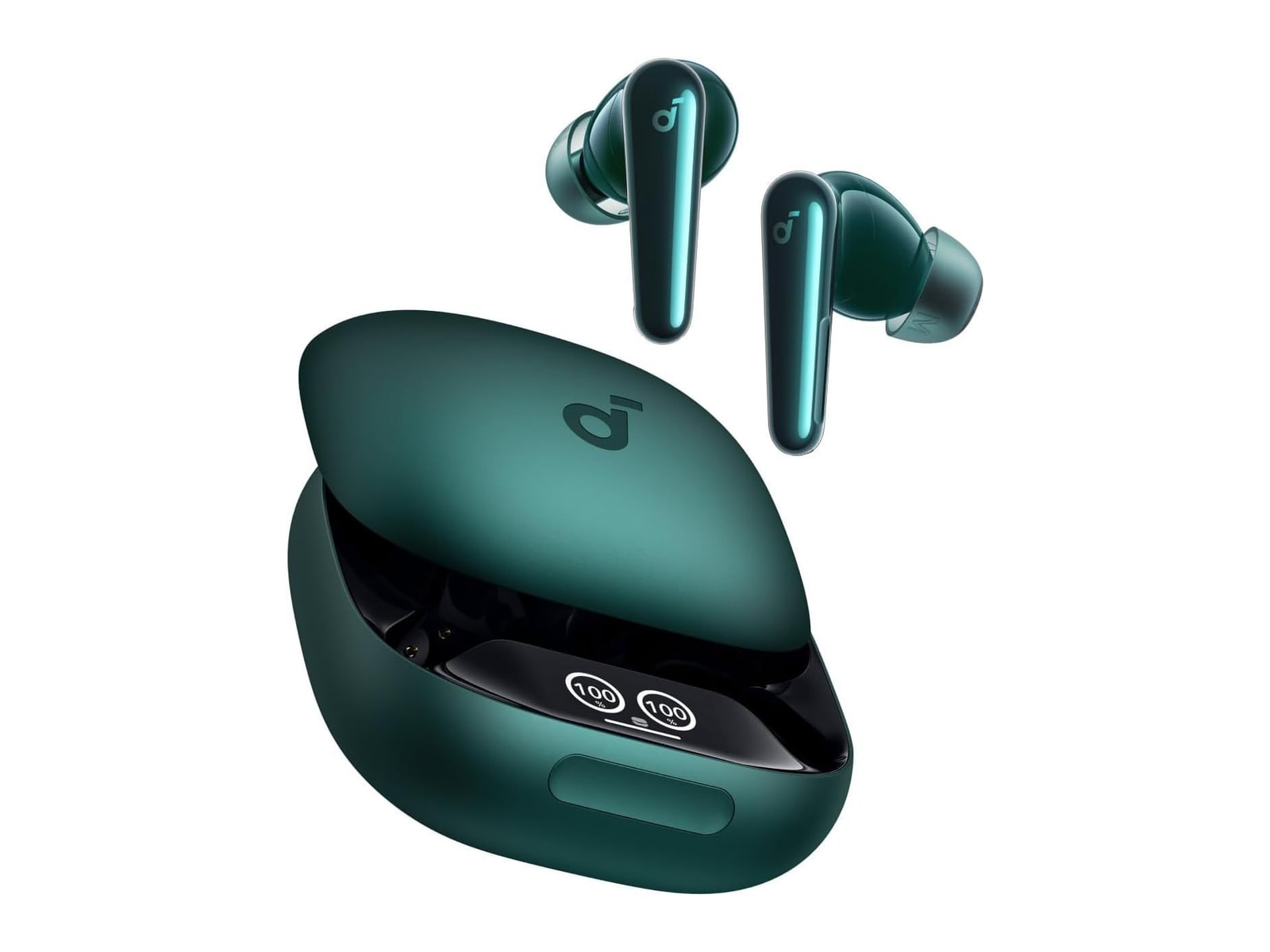 Soundcore - Liberty 4 Pro Bluetooth True Wireless Earbuds - Jungle Green