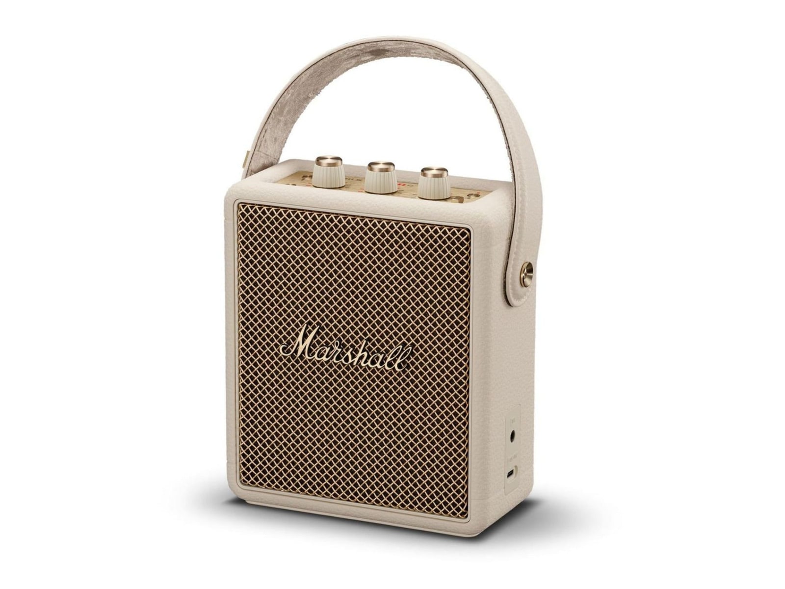 Marshall - Stockwell III Bluetooth Portable Speakers - Cream