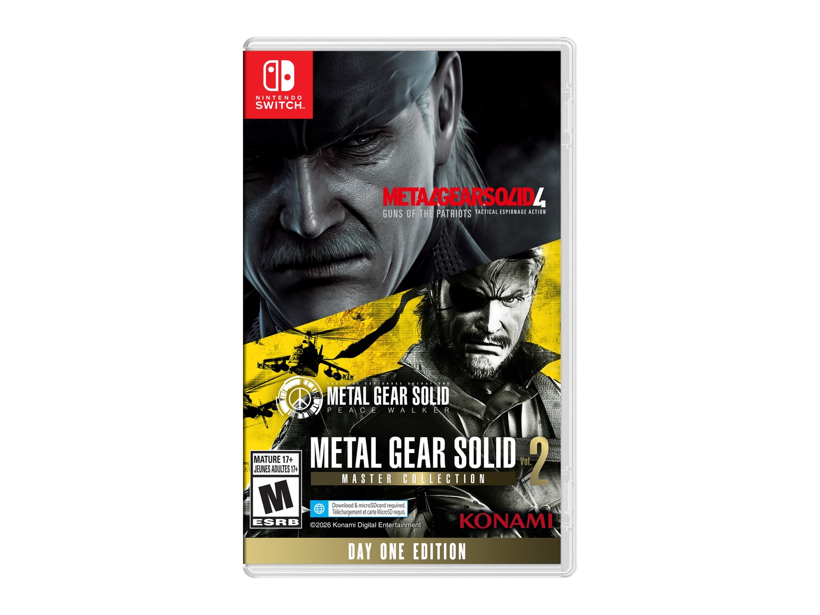 Nintendo - METAL GEAR SOLID: MASTER COLLECTION Vol.2 Nintendo Switch