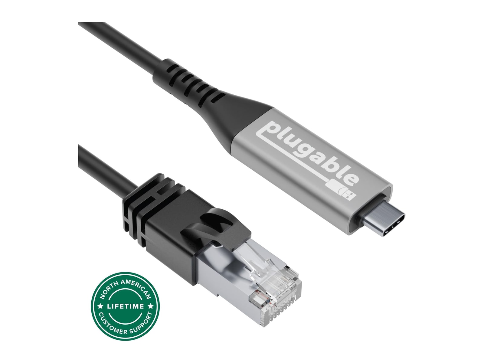 Plugable - Gigabit USB-C to Ethernet Cable Network Adapters