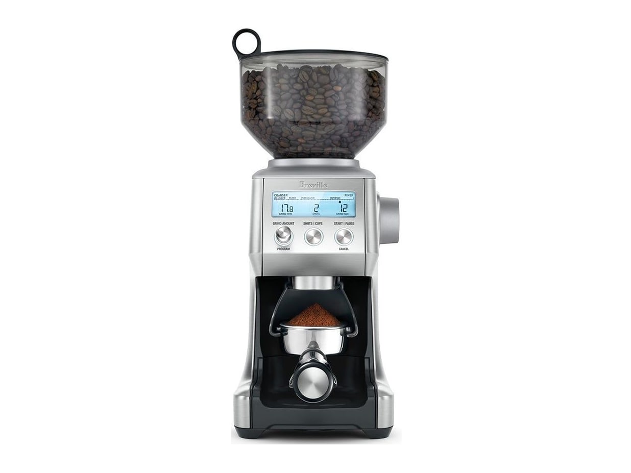 Breville - Smart Grinder Pro Stainless Steel Burr Grinder Coffee Makers