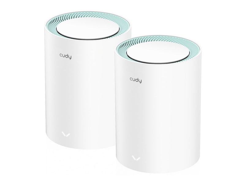 Cudy - M1300 AC1200 Wi-Fi Mesh Gigabit Access Point 2-Pack Access Points