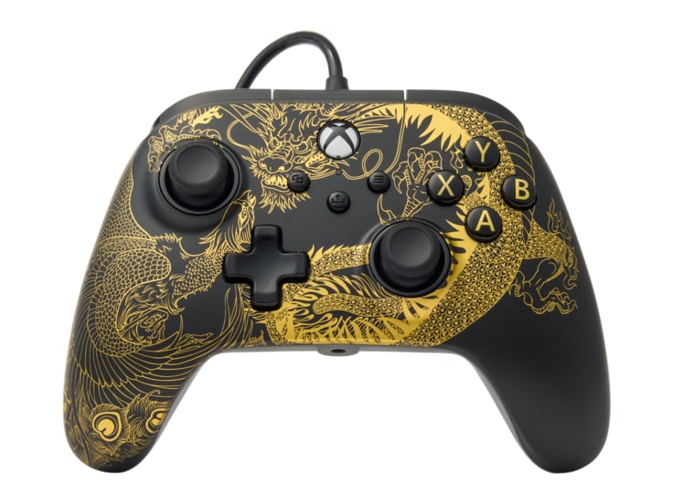 PowerA - Advantage Wired Controller Dragon & Phoenix - Black
