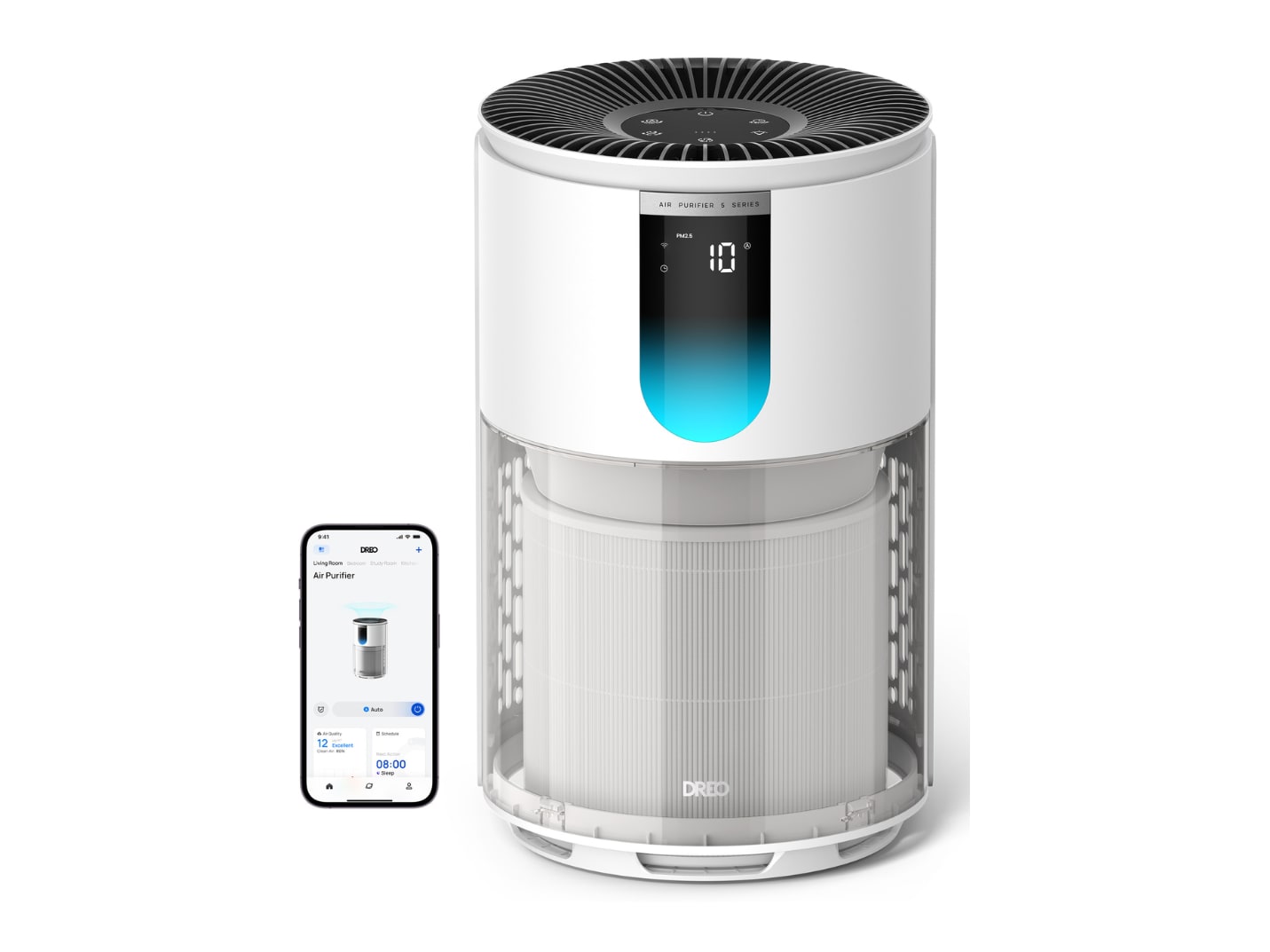 Dreo - 539S White Air Purifiers