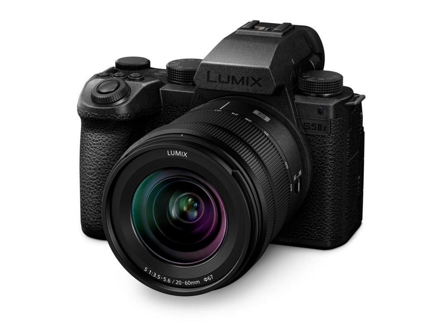 Panasonic - LUMIX S5 IIX 24.2MP Mirrorless Cameras with 20-60mm f/3.5-5.6 Lens (UK)