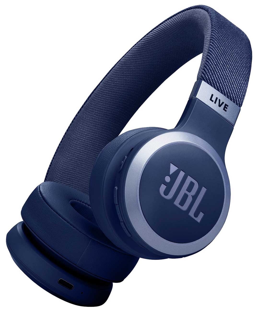 JBL - Live 670NC Bluetooth 5.3 On-Ear Headphones - Blue