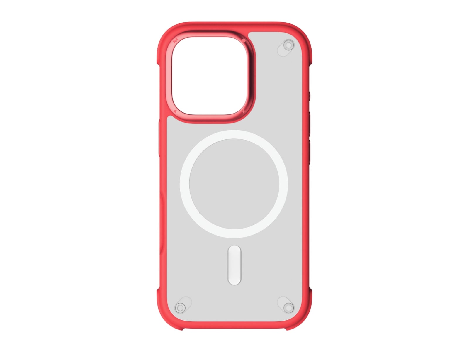 MOMAX - CaseFORM Air Shock Proof Case - iPhone 16 Pro Max - Red