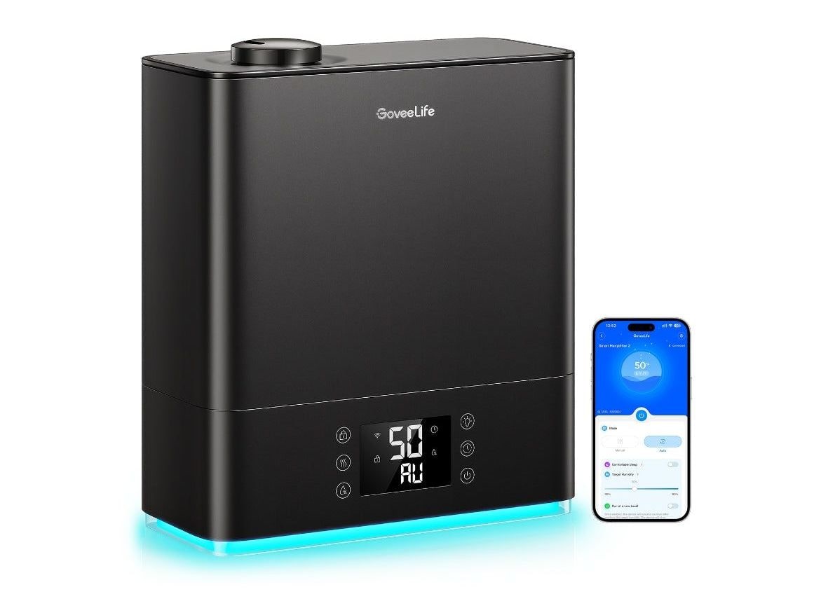 Govee - Smart Humidifier 2 Black Humidifiers & Dehumidifiers