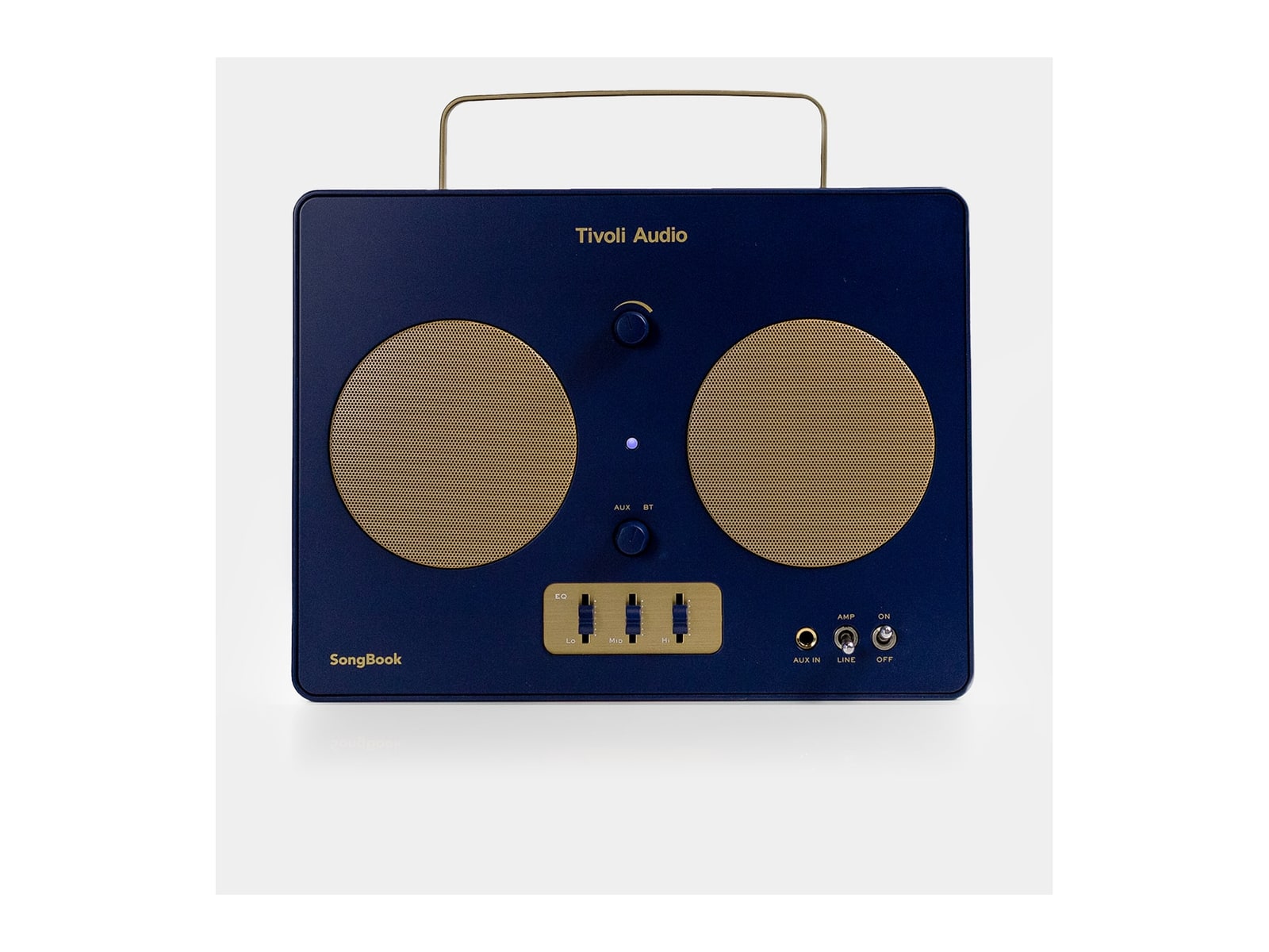 Tivoli Audio - SongBook Portable Speakers - Blue/Gold