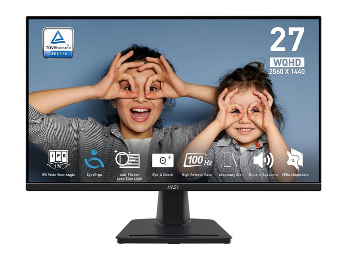 MSI - 27" PRO MP275Q WQHD 100Hz Professional Monitors