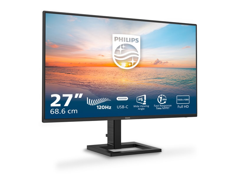 Philips - 27" 1000 series 27E1N1300AM Full HD 120Hz Professional Monitors (EU)