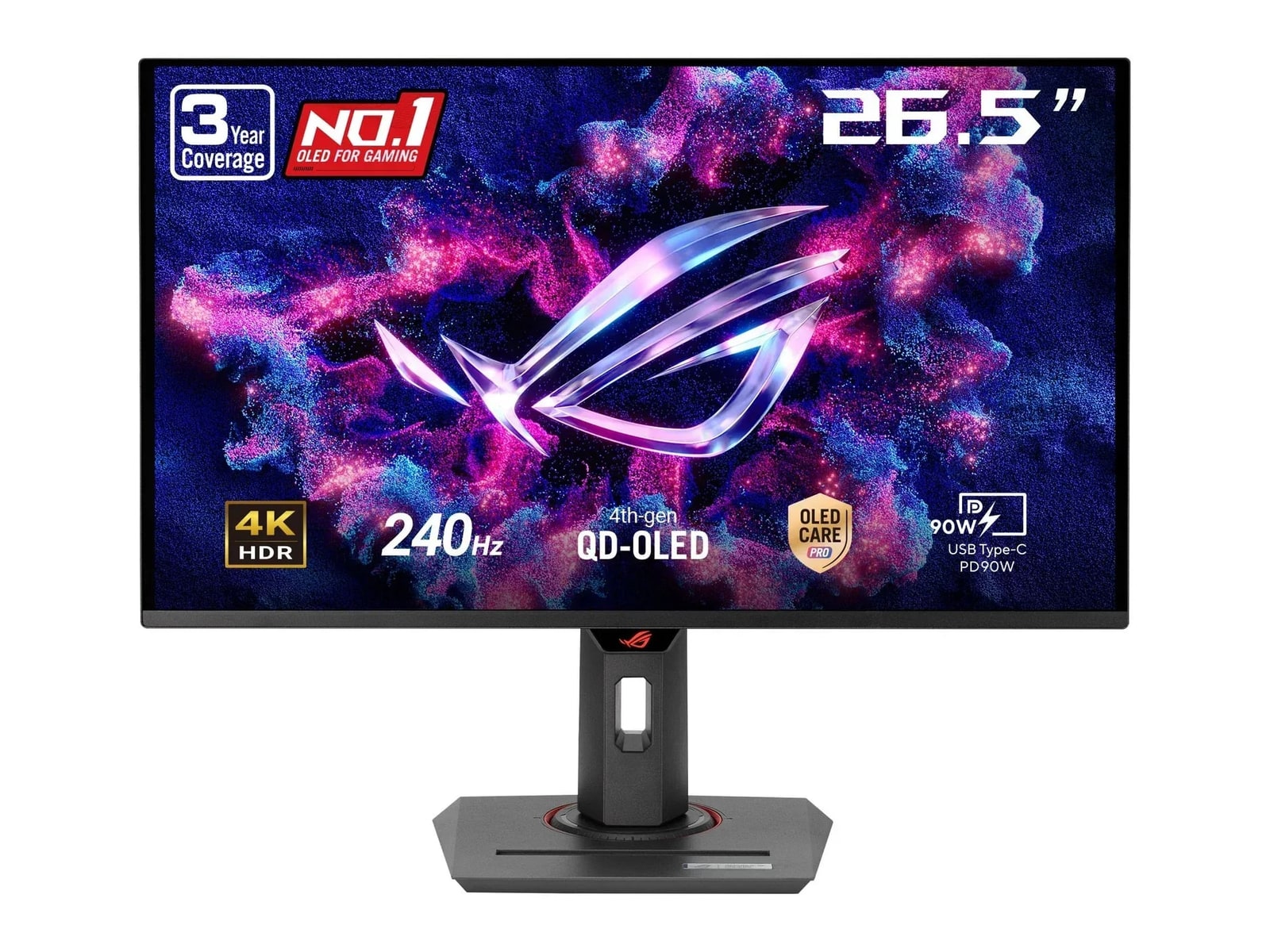 ASUS - 27" ROG Strix XG27UCDMG 4K UHD 240Hz OLED Monitors