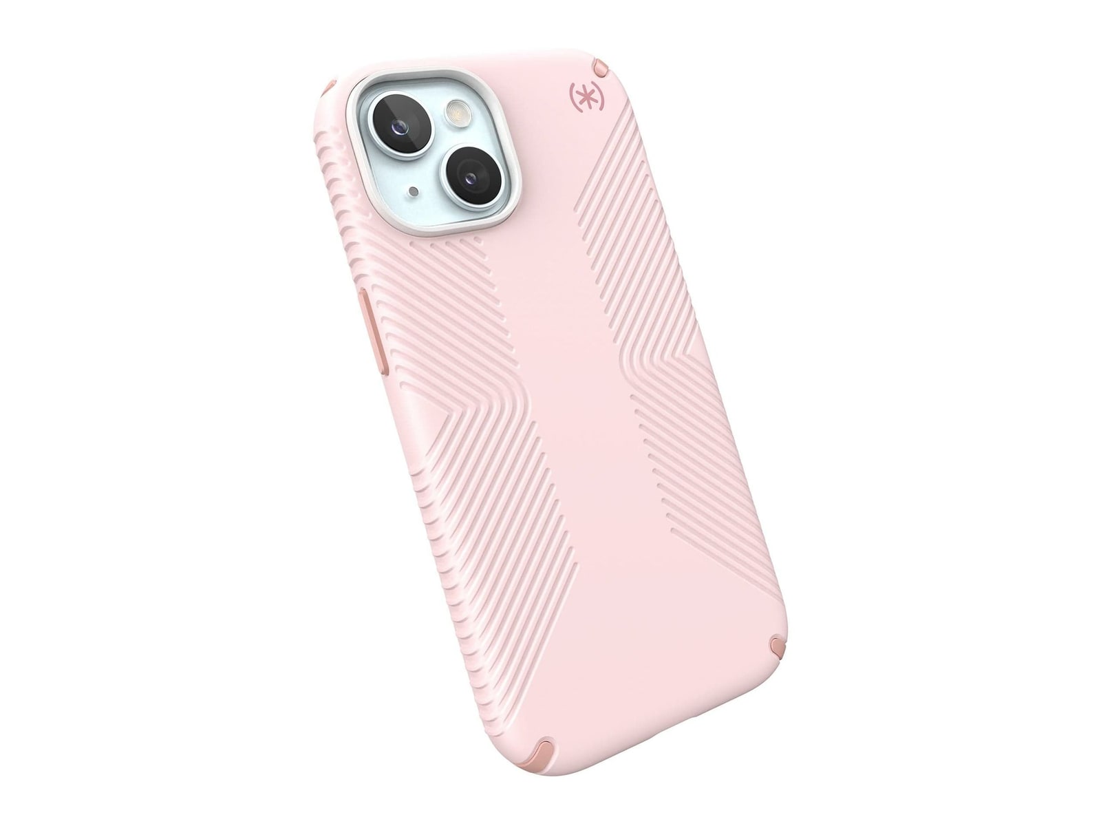 Speck - Presidio2 Grip MagSafe - iPhone 15 - Nimbus Pink/Dahlia Pink