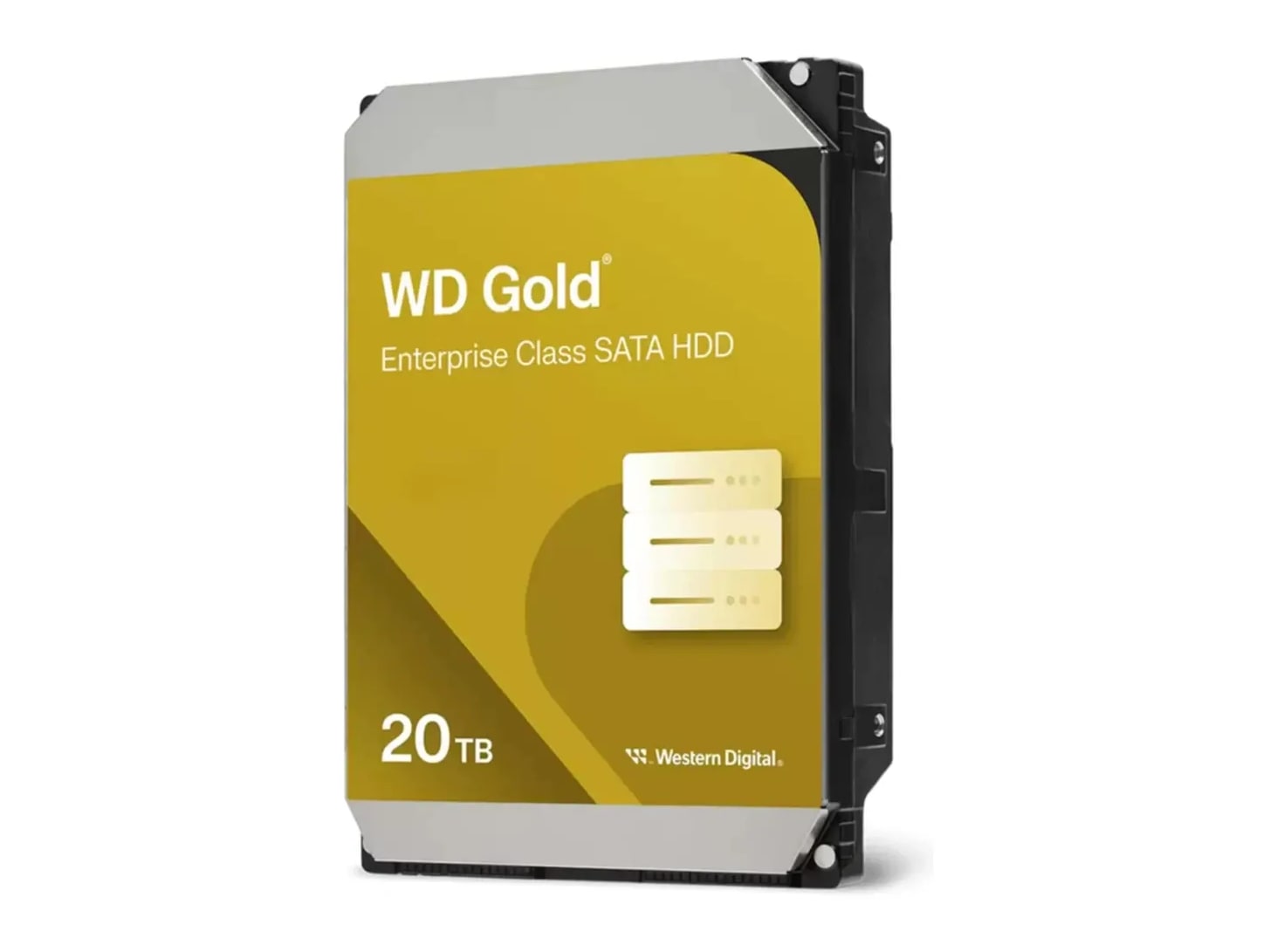 Western Digital - WD Gold WD203KRYZ 20TB Storage Drives - SATA