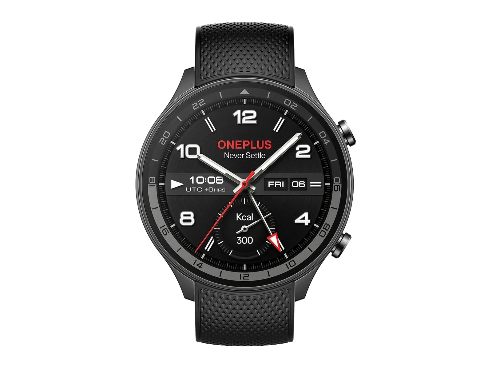 OnePlus - Watch 2R Smart Watches - Gunmetal Grey