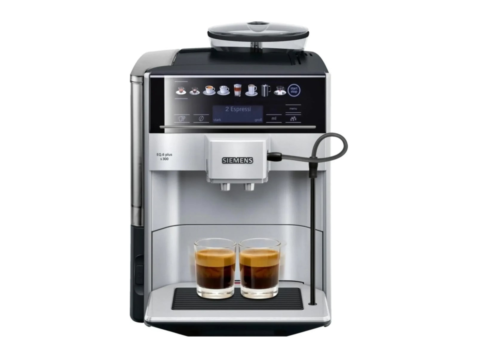 Siemens - TE 653501 DE EQ.6 Plus S 300 Black Coffee Makers