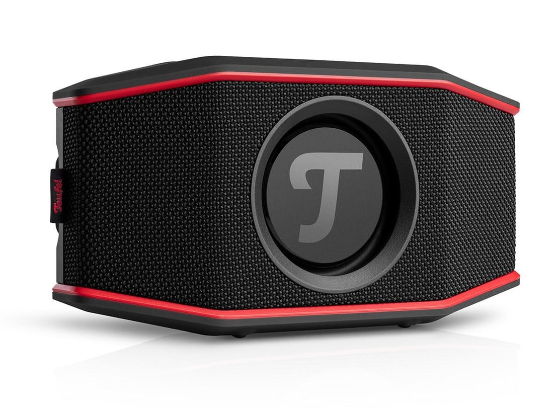 Teufel - ROCKSTER GO 2 Portable Speakers - Black & Red