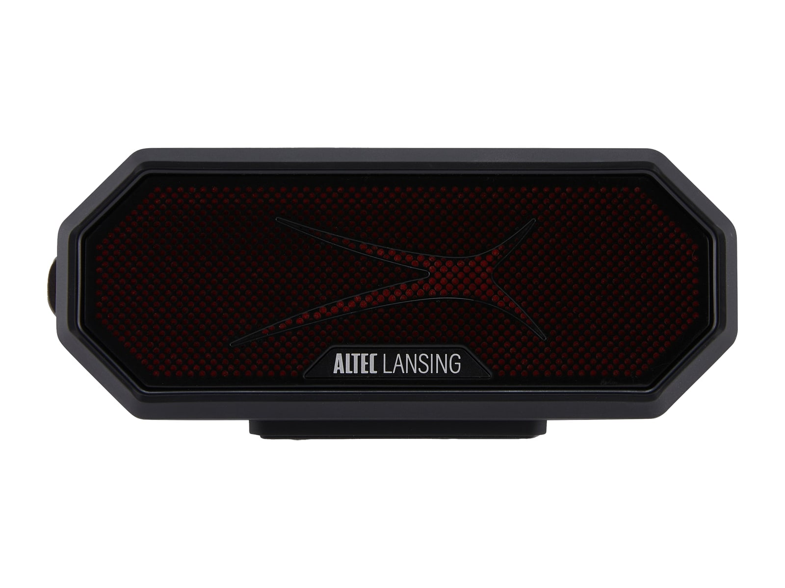 Altec Lansing - HydraJolt 2.0 Bluetooth Portable Speakers - Black/Red