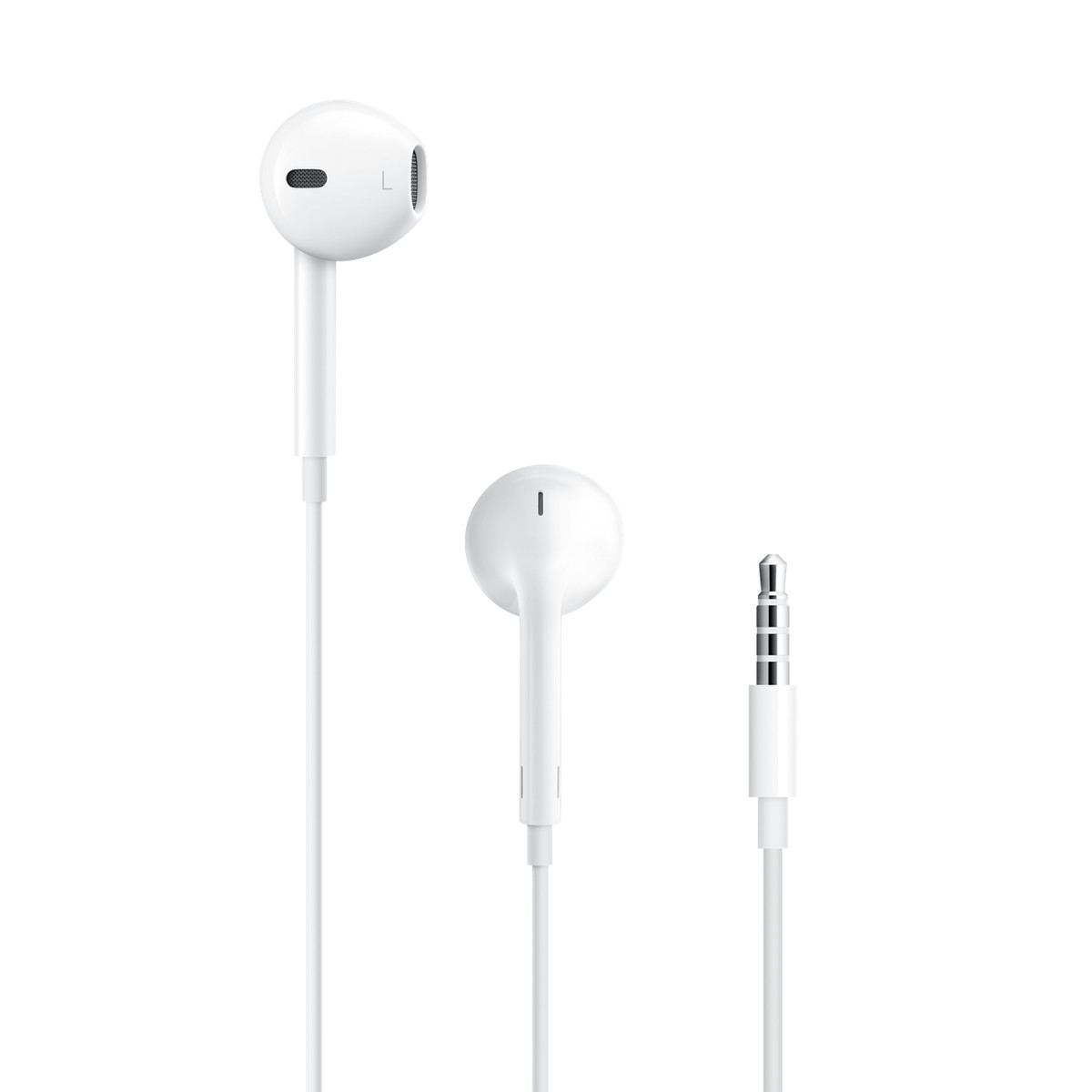 Apple - EarPods - 3.5 mm Headphone Plug - White