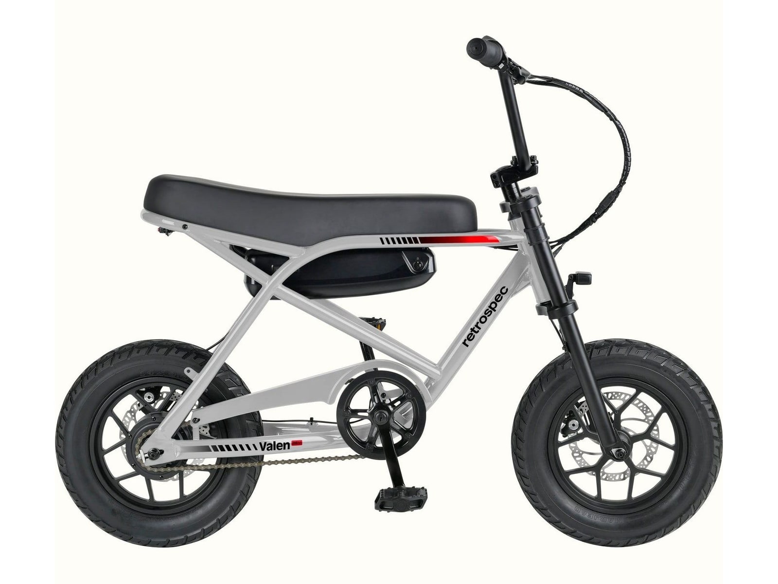 Retrospec - Valen Rev 14-inch Compact Slate Gray Electric Bikes