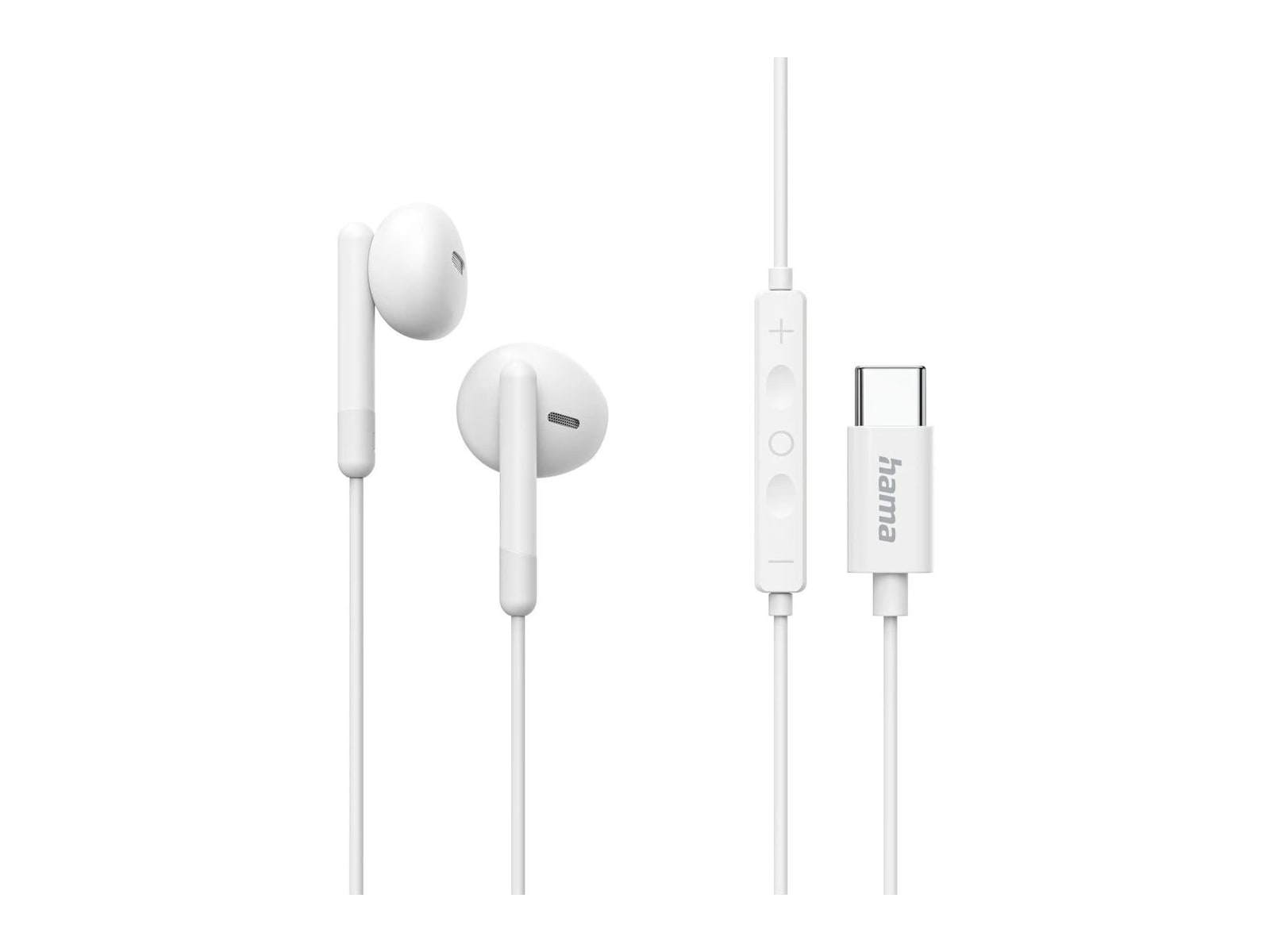 Hama - Classy In-Ear Headphones - White