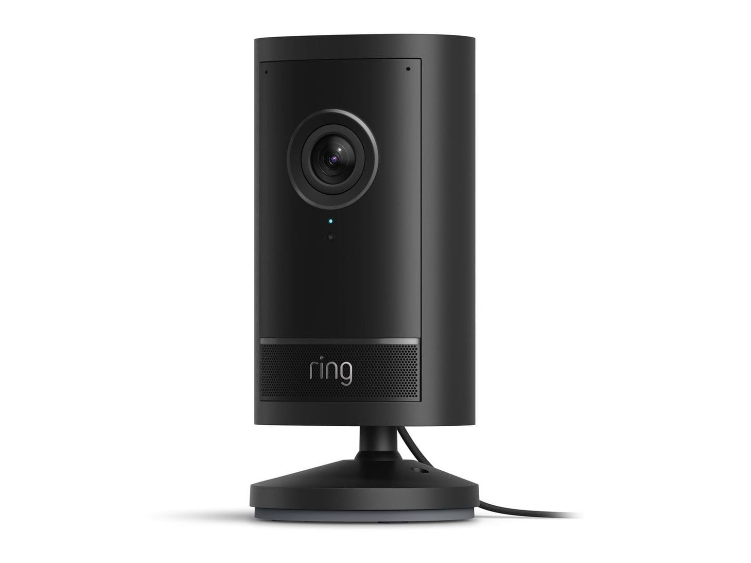 Ring - Outdoor Cam Pro With Retinal 4K Plug-in Security Camera Black Security Cameras