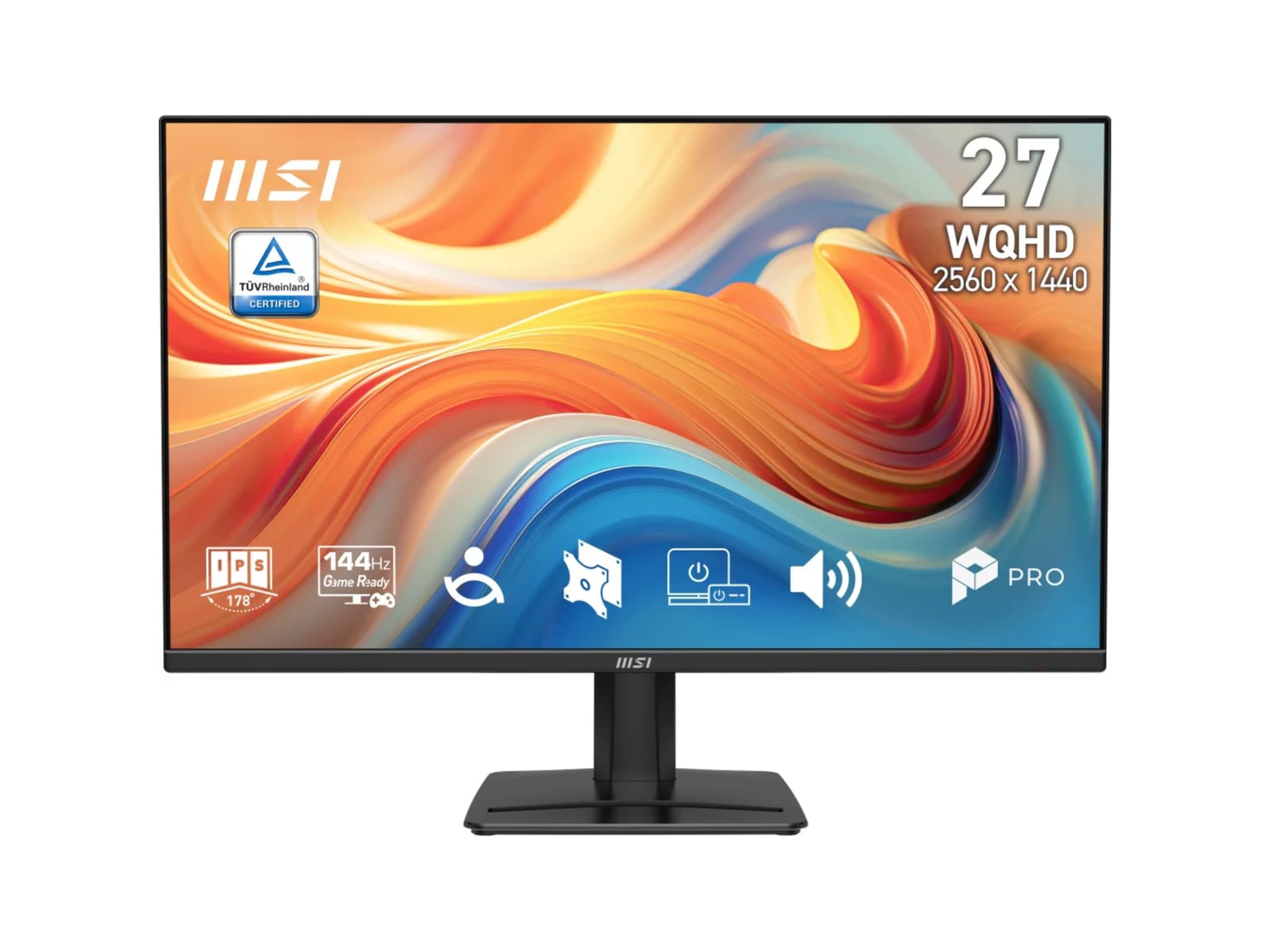 MSI - 27" PRO MP275Q E14 WQHD 144Hz Professional Monitors