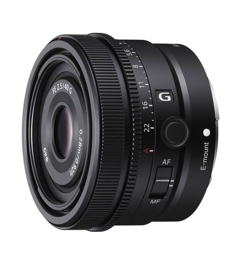 Sony - FE 40mm F2.5 G Camera Lenses - Black