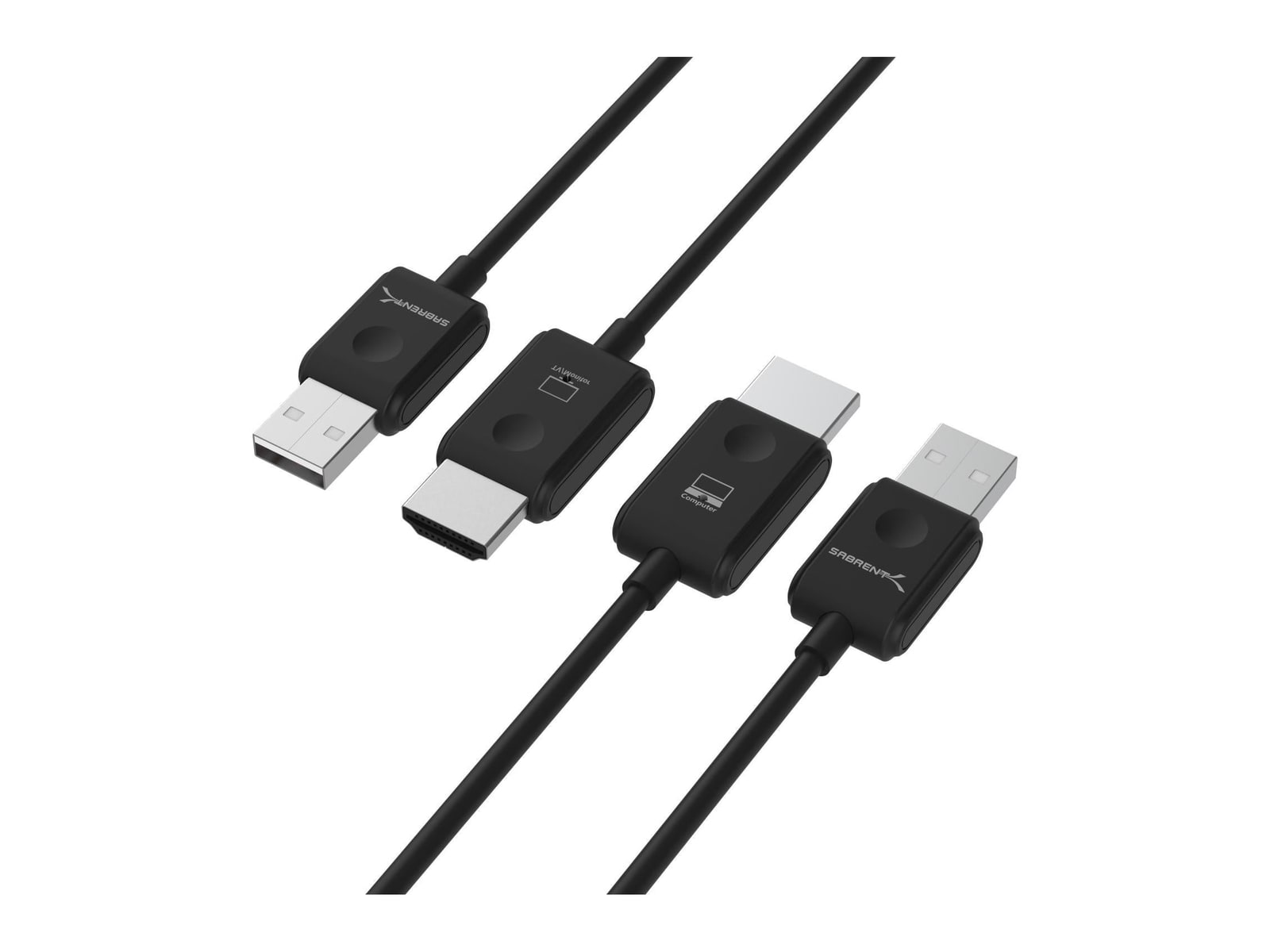 Sabrent - Wireless HDMI Display Adapter Transmitter & Receiver Set Video Adapters