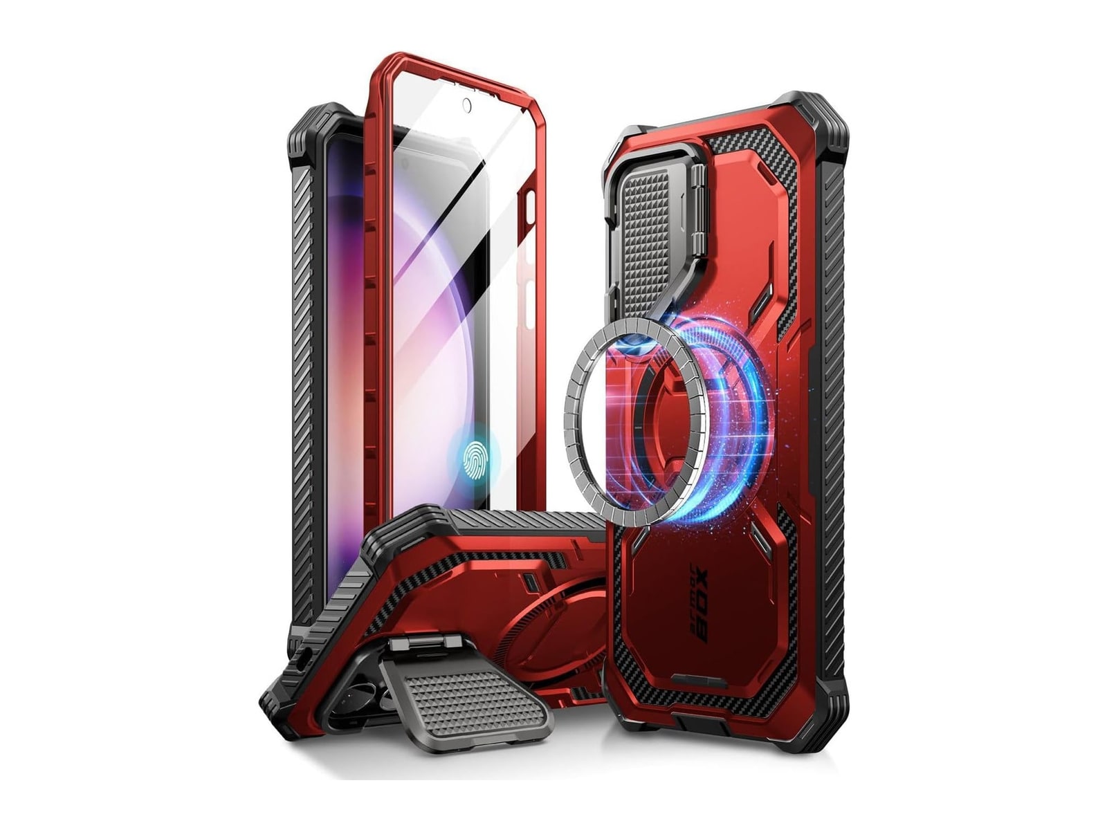 i-Blason - Armorbox - Galaxy S24 - Metallic Red