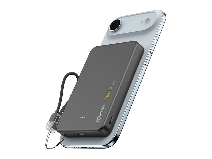 Xlayer - MagFix Pro Ultra Slim 10,000 mAh Black Power Banks (EU)