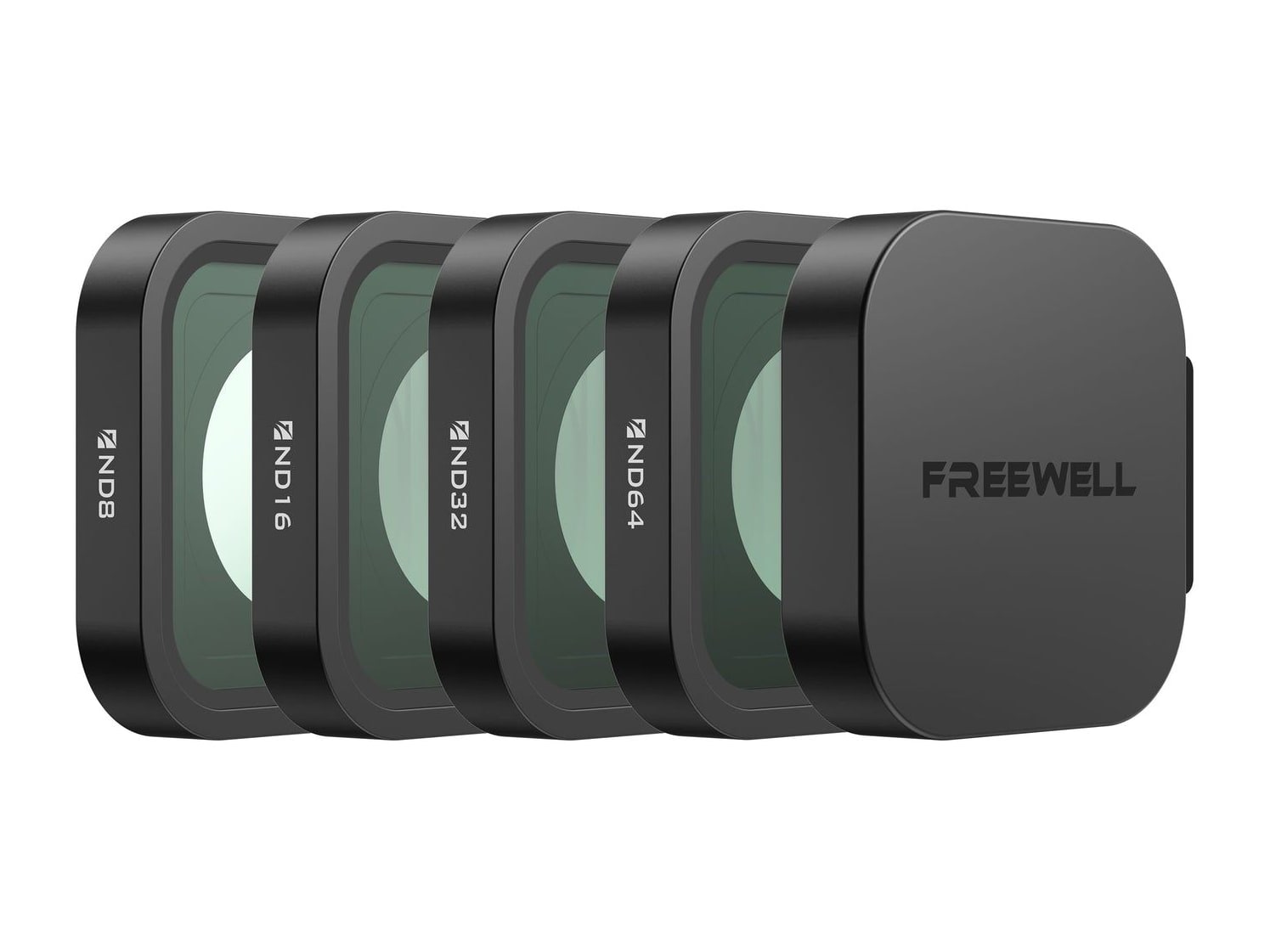 Freewell - GoPro Mission 1 Pro / Mission 1 Standard Day ND Filter Kit 4 Pack Camera Accessories