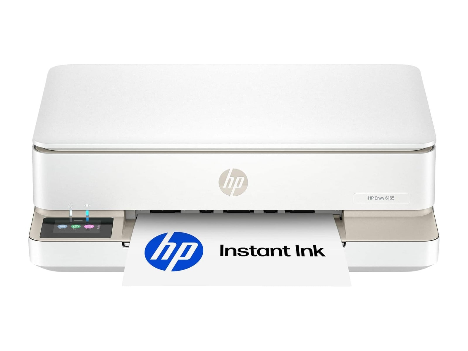 HP - Envy 6155 Wi-Fi, USB-B Printers - White