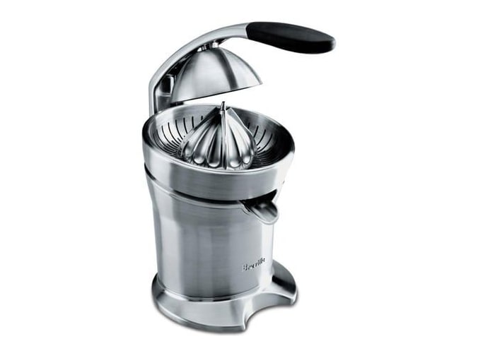 Breville - Die Cast Stainless Steel Citrus Press Food Processors
