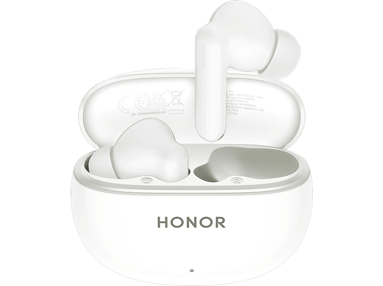 Honor - Earbuds X10 Lite Bluetooth True Wireless Earbuds - White