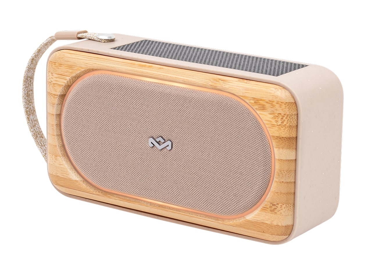 House of Marley - Roots Solar Bluetooth Speaker Bluetooth 5.3 Portable Speakers - Cream