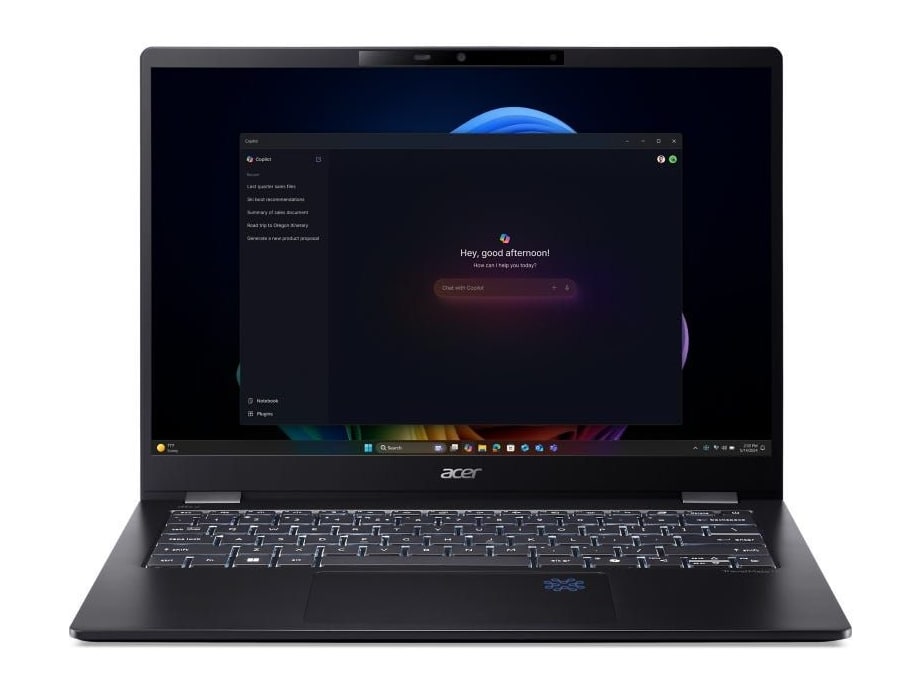 Acer - TravelMate P6 14 AI TMP614-54T 14" - Intel Core Ultra 7 258V chip - 32GB Memory - 1TB SSD - Black
