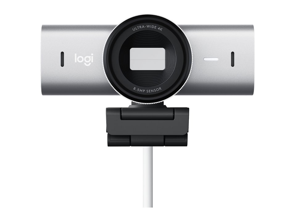 Logitech - MX Brio USB-C Webcams - Pale Gray (UK)