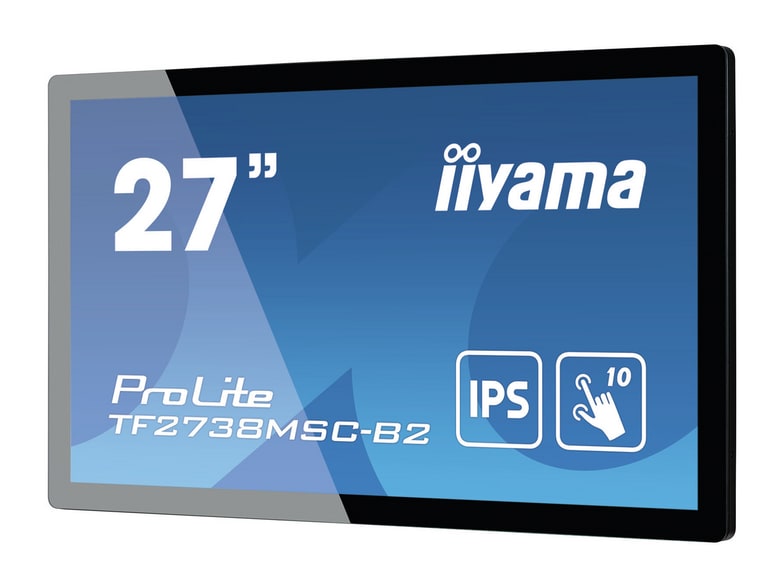 iiyama - 27" ProLite TF2738MSC-B2 Full HD 60Hz Touch Screen Monitors