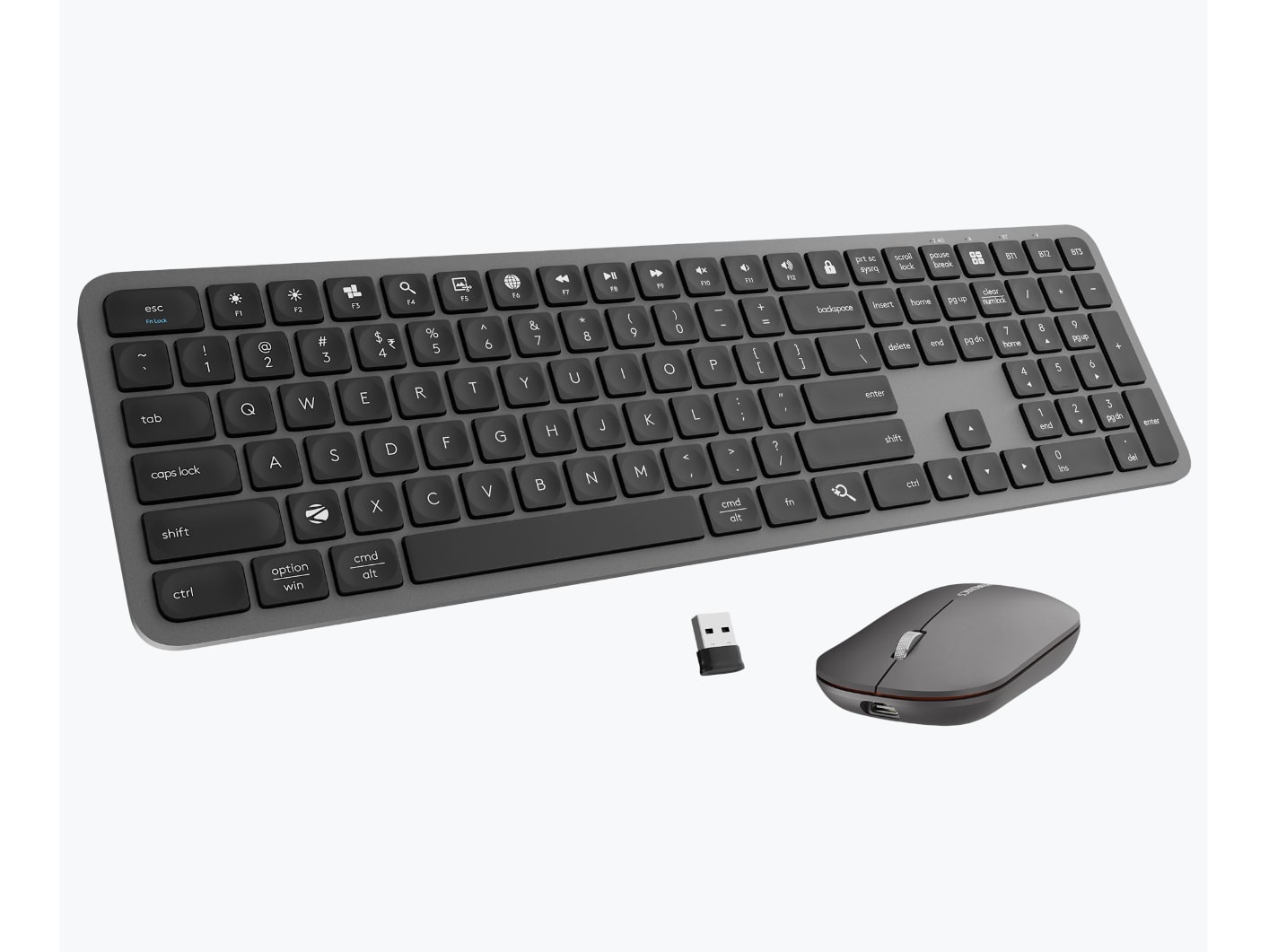 Zebronics - Zeb Companion 5002 Combo Wireless Keyboards