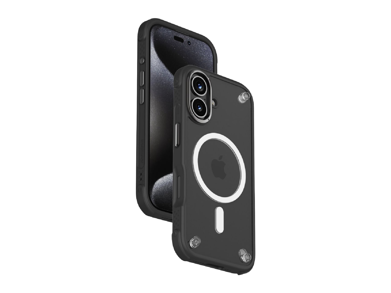 MOMAX - CaseFORM Air Shock Proof Case - iPhone 16 - Black