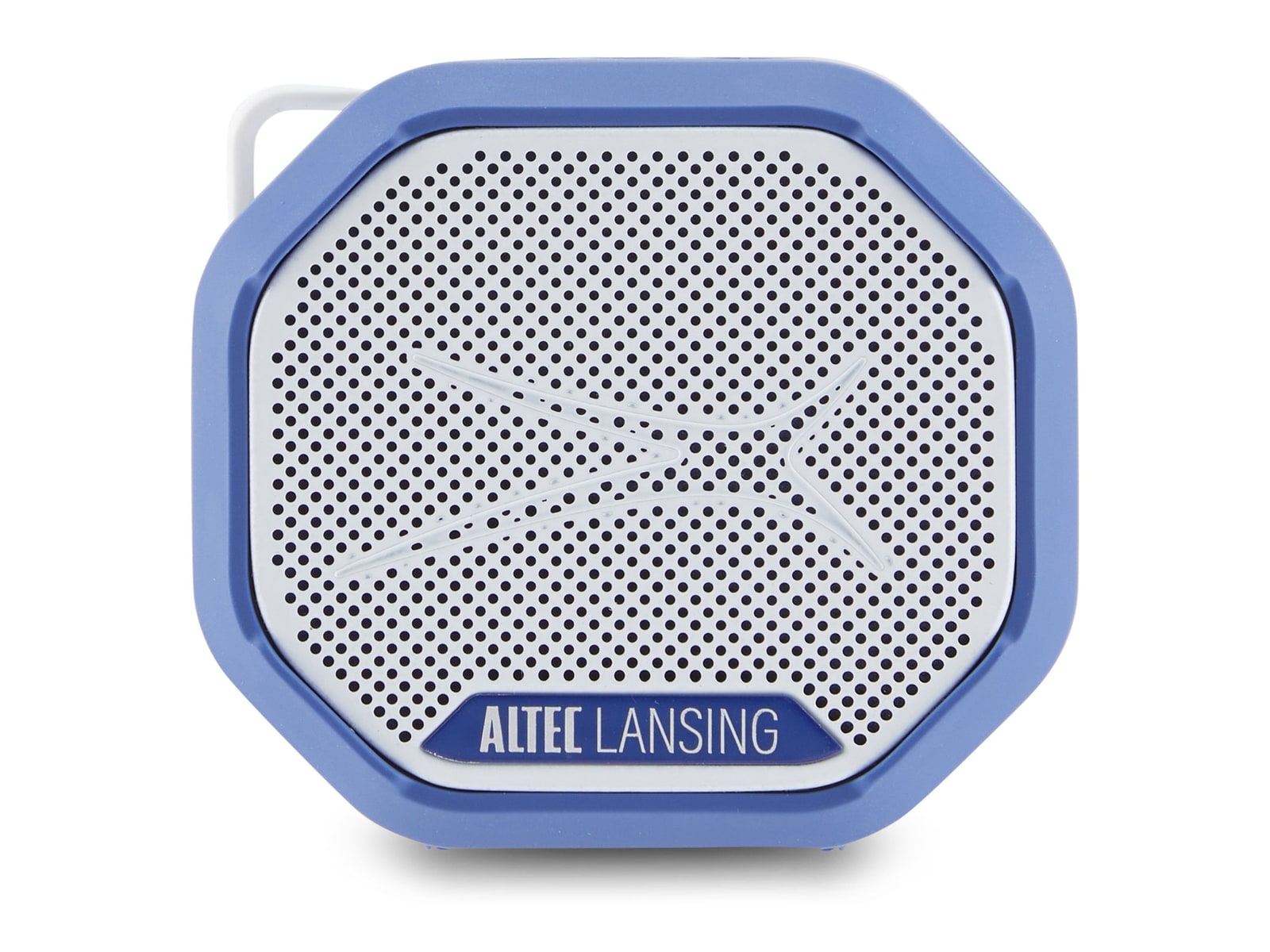 Altec Lansing - HydraTrek Bluetooth Portable Speakers - Periwinkle Blue/White