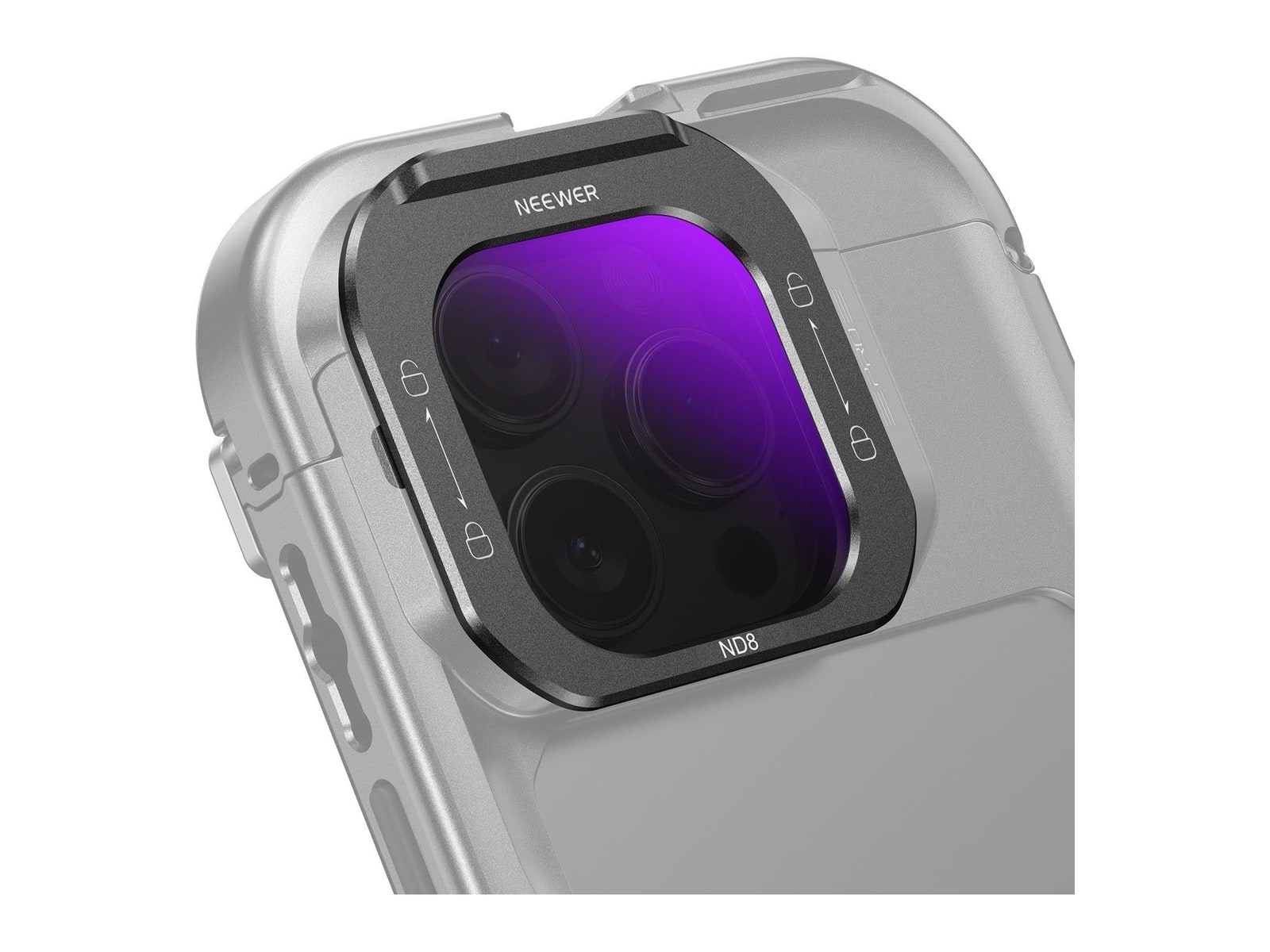 Neewer - ND8/ND16/ND32/ND64 Phone Lens Filter For iPhone PA073/PA074 Cage Camera Accessories