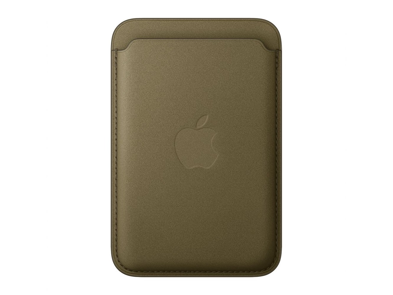 Apple - iPhone FineWoven Wallet with MagSafe - Dark Olive