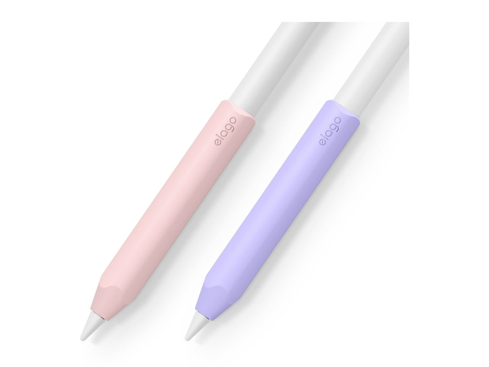 elago - Pencil Grip - Apple Pencil / Apple Pencil Pro - Lovely Pink & Lavender
