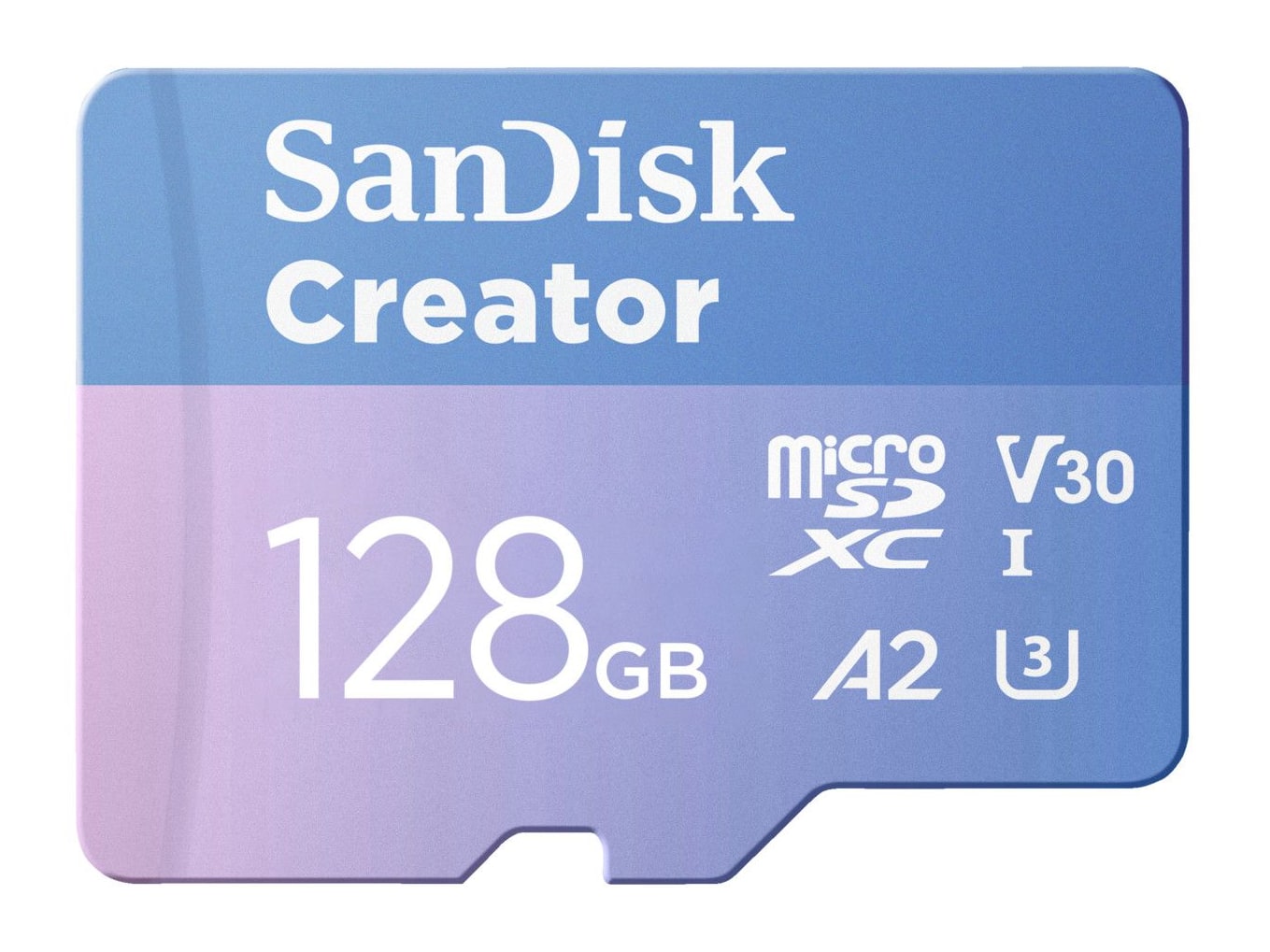 SanDisk - Creator Adapter with microSD UHS-I 128GB Storage Drives